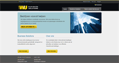 Desktop Screenshot of business.westernunion.nl