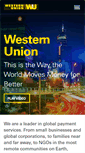 Mobile Screenshot of corporate.westernunion.com